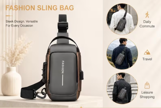 Everyday Sling Bag for Men & Women